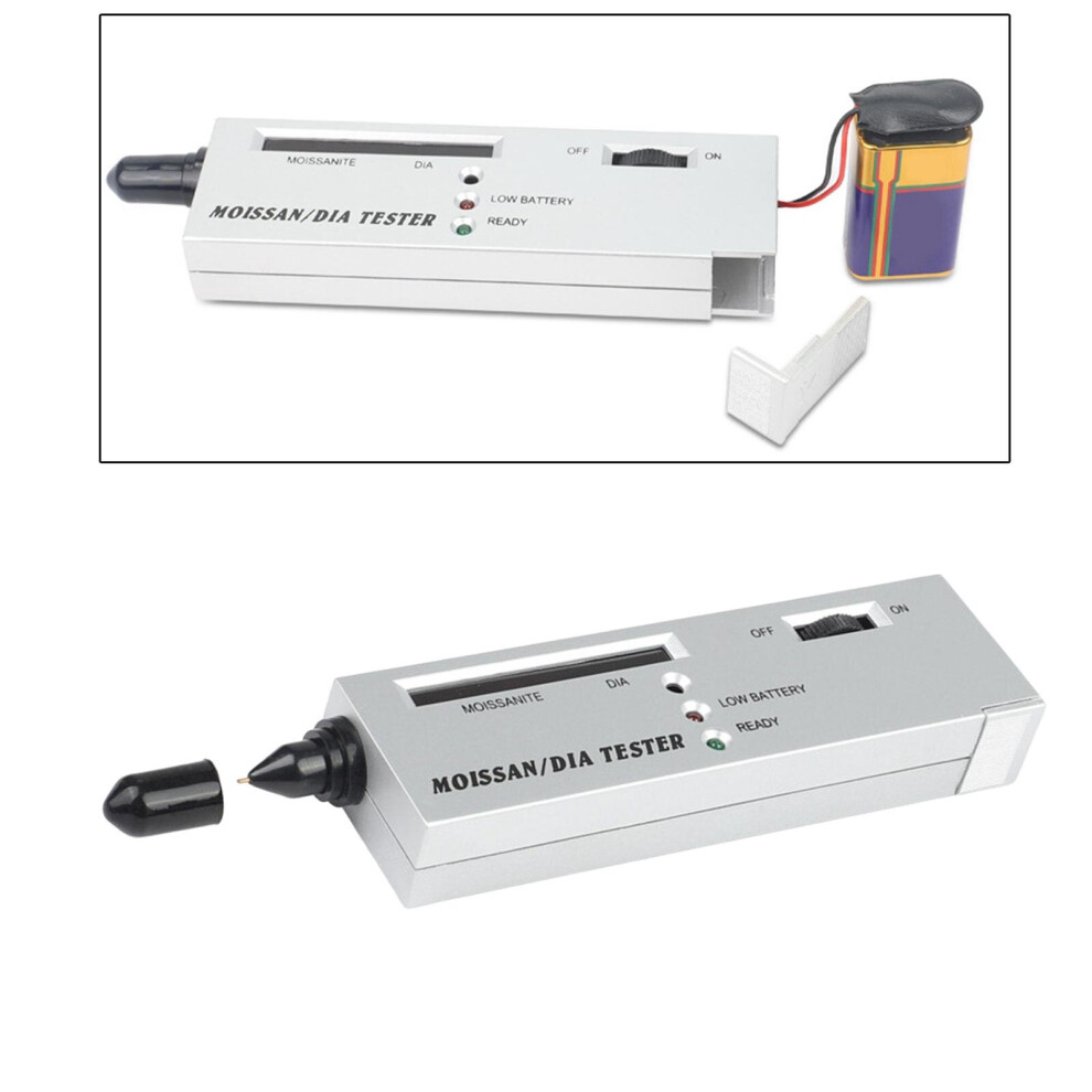 Portable Diamond Tester Pen Selector Precise Light Indicator Gems Detector Easy To Use Testing Tool Kit For Expert Jeweler 885487223872