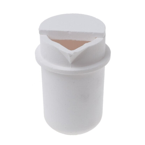 1kg Quartz Melting Crucible Cup Silver Copper Casting Ceramic Crucible Cups