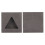 Graphite Ingot Mold Triangular Graphite Casting Ingot Mold Heat Resisting Thermal Stability for Casting 10g Silver 6