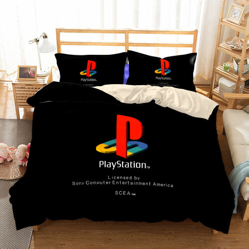 (Style 14, Double) Playstation Bedding Single Double King Duvet Cover