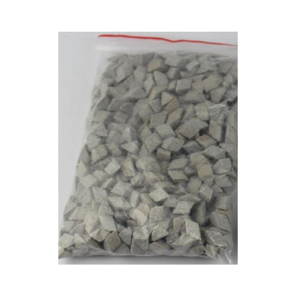 Diamond Shape Rotary Polishing Media Polisher Media Tumbler Media 1Lb/Bag 885487235844