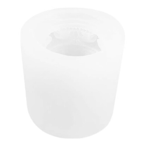 Creative Soft Casting Die Classic European Style Pillar Shape Silicone Stencil 1