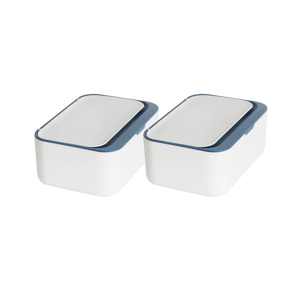 2 Pack Wipes Dispenser, Wipe Holder For Baby & Adult, Refillable Wipe Container, Keeps Wipes Fresh, Non-Slip,