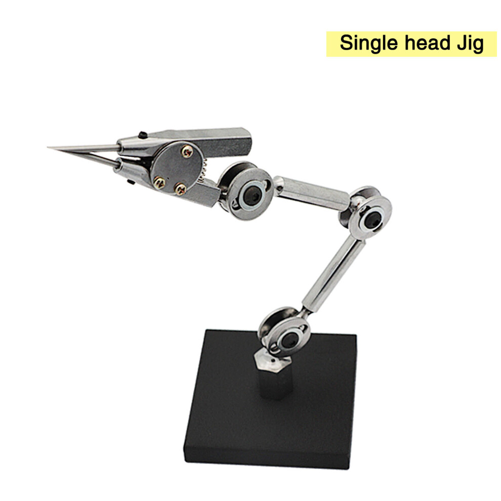 High Jewelry Stand Clamp Welded Fixture Third Hand Soldering Iron Clip For Craft Model Precision Tool Double-Headed Weld 885487245218