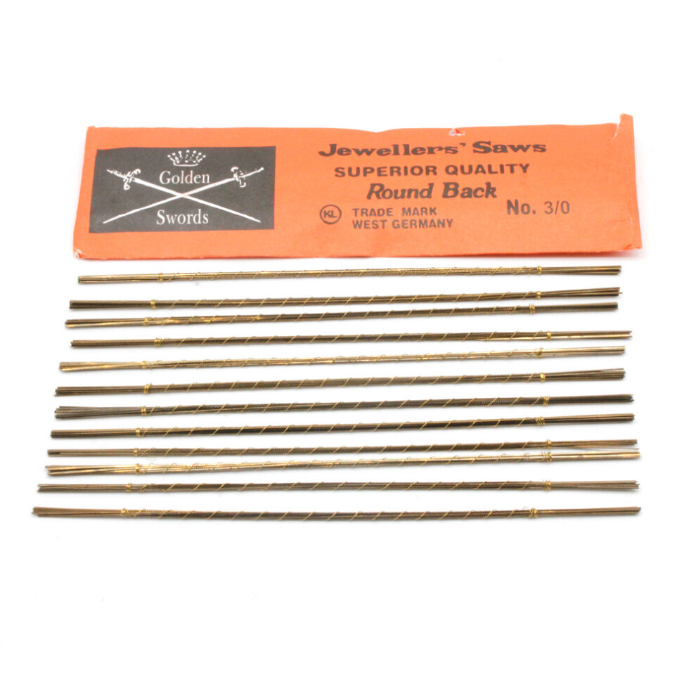 144Pcs Jewelers Saw Blades For Metal Cutting Woodworking Hand Craft Tools 885487246338