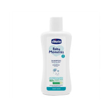 Chicco Baby Moments No-Tears Shampoo For 0 Months+ Baby 200ml