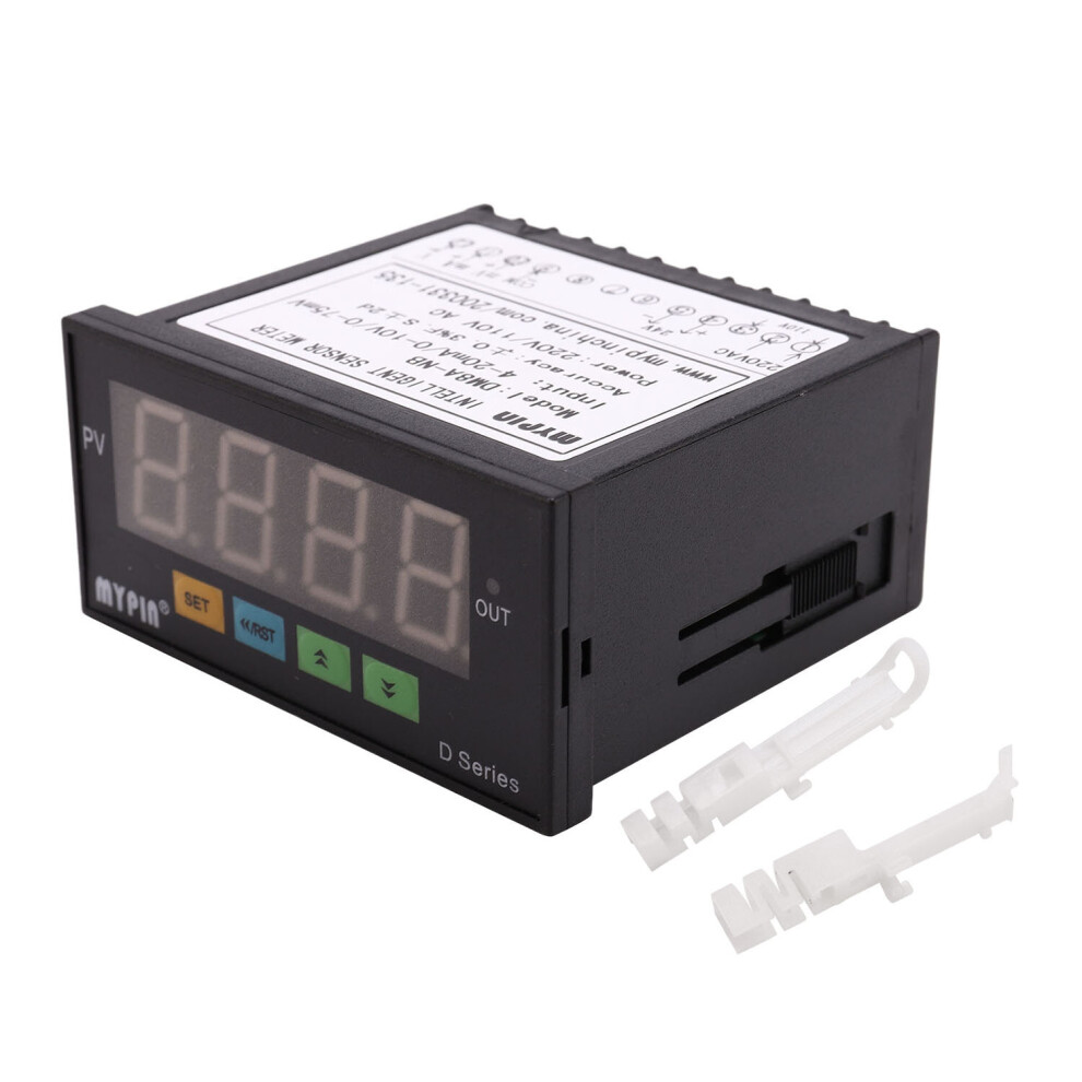 Digital Sensor Meter Multi-Functional Intelligent Led Display 0-75Mv/4-20Ma/0-10V Input 885487250434