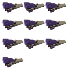 10Pcs Reusable ECG/EKG Clip Electrodes for Animals, Pets, , and Veterinary, Used to Fix Cables