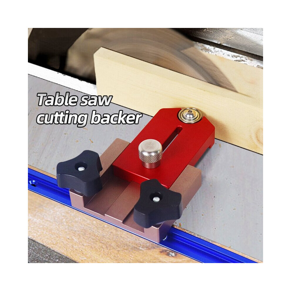 Woodworking Cutting Machine Table Saw Fast Cutting Limit Backing Woodworking Workbench Chute Positioning Fixing Tool 885487251554