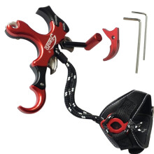 Compound Bow Aid Releaser Thumb Release Aids Compound Bow Release Aid for Archery 3 or 4 Finger Hand Grip