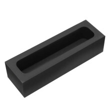 Metal Melting Mould Fast Heating High Density Rectangular Graphite Ingot Mold High Purity for Casting 2000g
