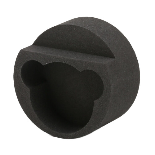 Graphite Casting Mold Professional Bear Shaped Ingot Casting Refining Mould for Melting Silver Metal x 1