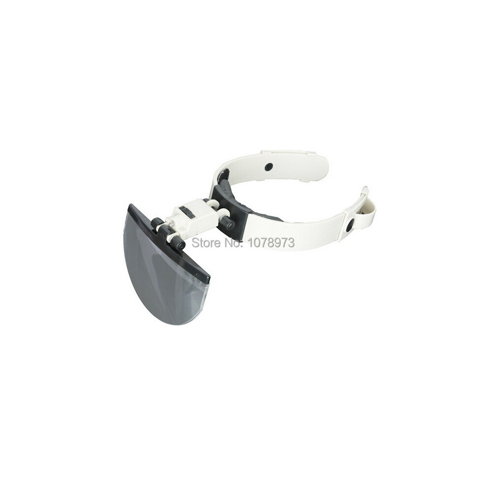 1.2X 1.8X 2.5X 3.5X Magnifying Glass for Diamond LED Hands Magnifier 1pcs/lot Jewelry Head Magnifier