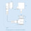NES Home Olive 3 Way Square Concealed Thermostatic Hand Held Bath Shower 300 Slim Head 6