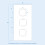NES Home Olive 3 Way Square Concealed Thermostatic Hand Held Bath Shower 300 Slim Head 7