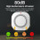 Wireless Smoke Detector Fire Alarm Home 360 Sensor Fire Prevention Security 8