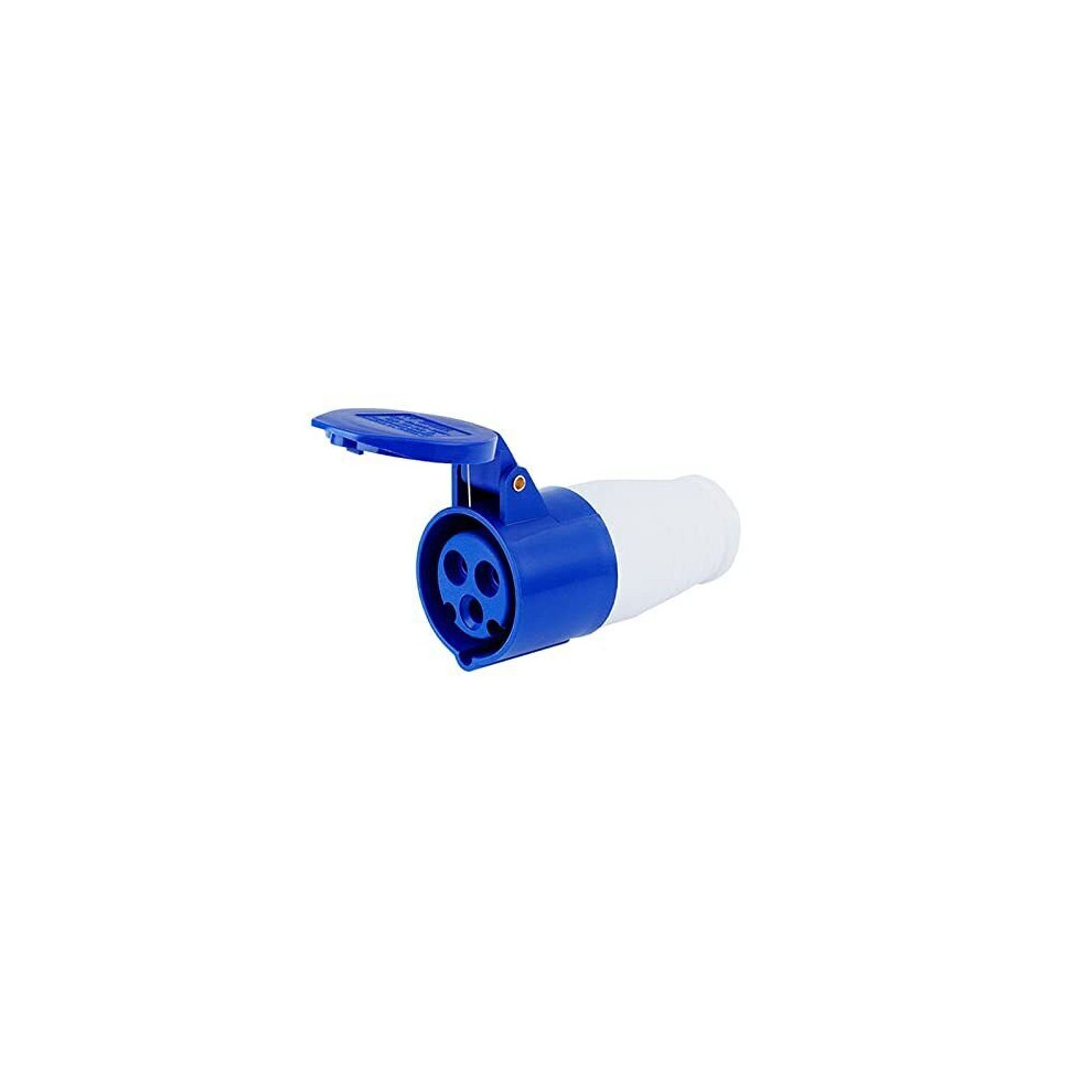 (Female) Mains Plug Hook Up Site Socket Adapter 240V 16A Caravan Motorhome Camper Van 656003948216