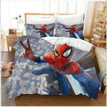 (Style 08, King) Spider-Man Bedding Single Double King Duvet Cover
