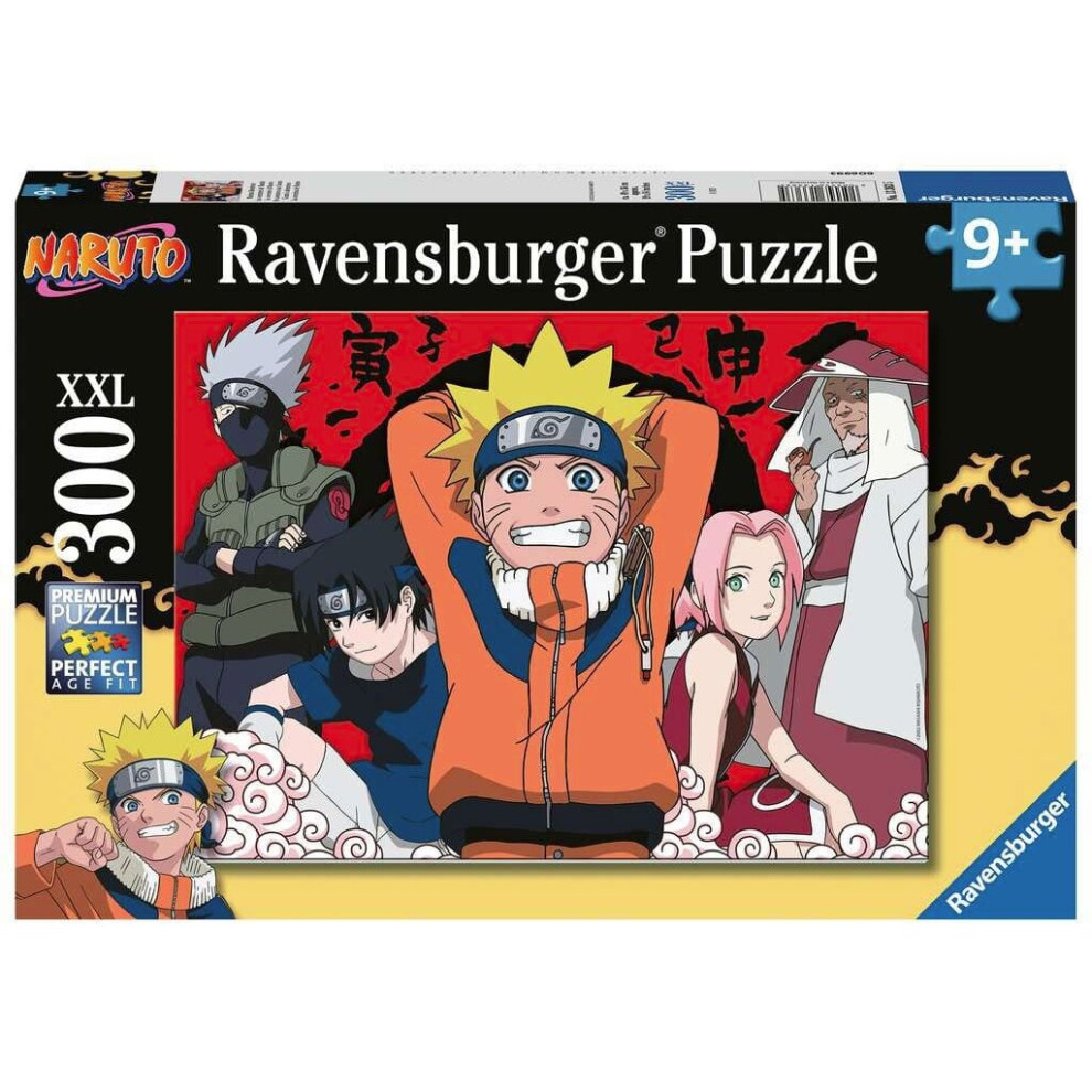 Ravensburger Naruto Children's Jigsaw Puzzle XXL Naruto's Adventures 300 Pieces