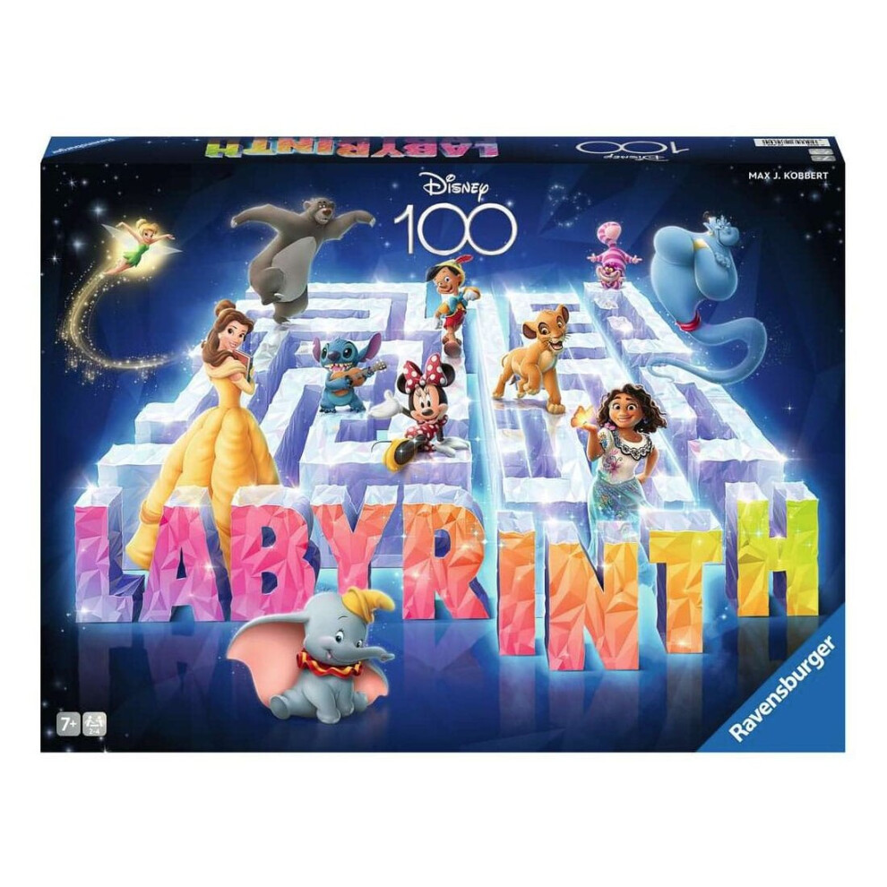 Ravensburger Disney Board Game Labyrinth 100Th Anniversary