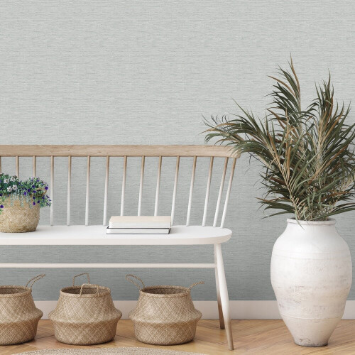 Fine Decor Fine Decor Miya Grasscloth Grey Wallpaper FD43313 2