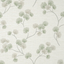 Fine Decor Kira Trail Green Wallpaper FD43310