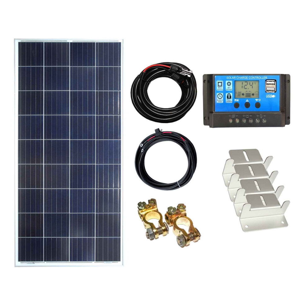 150w Poly Solar Kit 4 with PWM