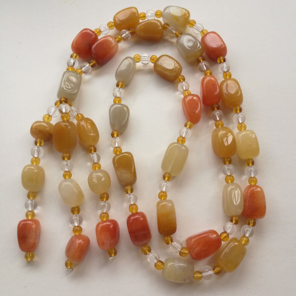 Natural real chalcedony jade carved round beads bracelets sweater chain qualities for woman men bracelet with jade necklace-image-OPC-PBS259D-NEW