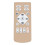 Living And Home Modern White Flower Shape Ceiling Fan Light with Remote Control 9