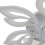Living And Home Modern White Flower Shape Ceiling Fan Light with Remote Control 10