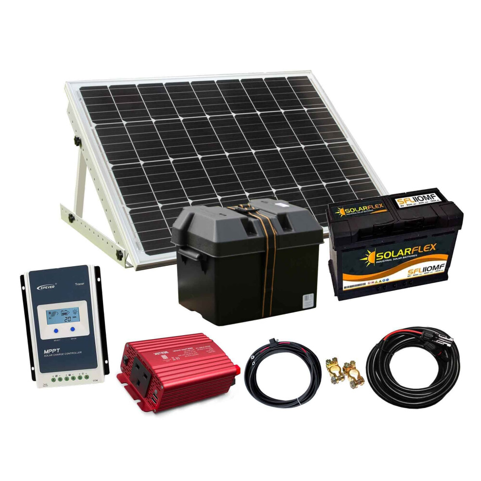 80/500W Solar Panel Generator Kit With MPPT Controller
