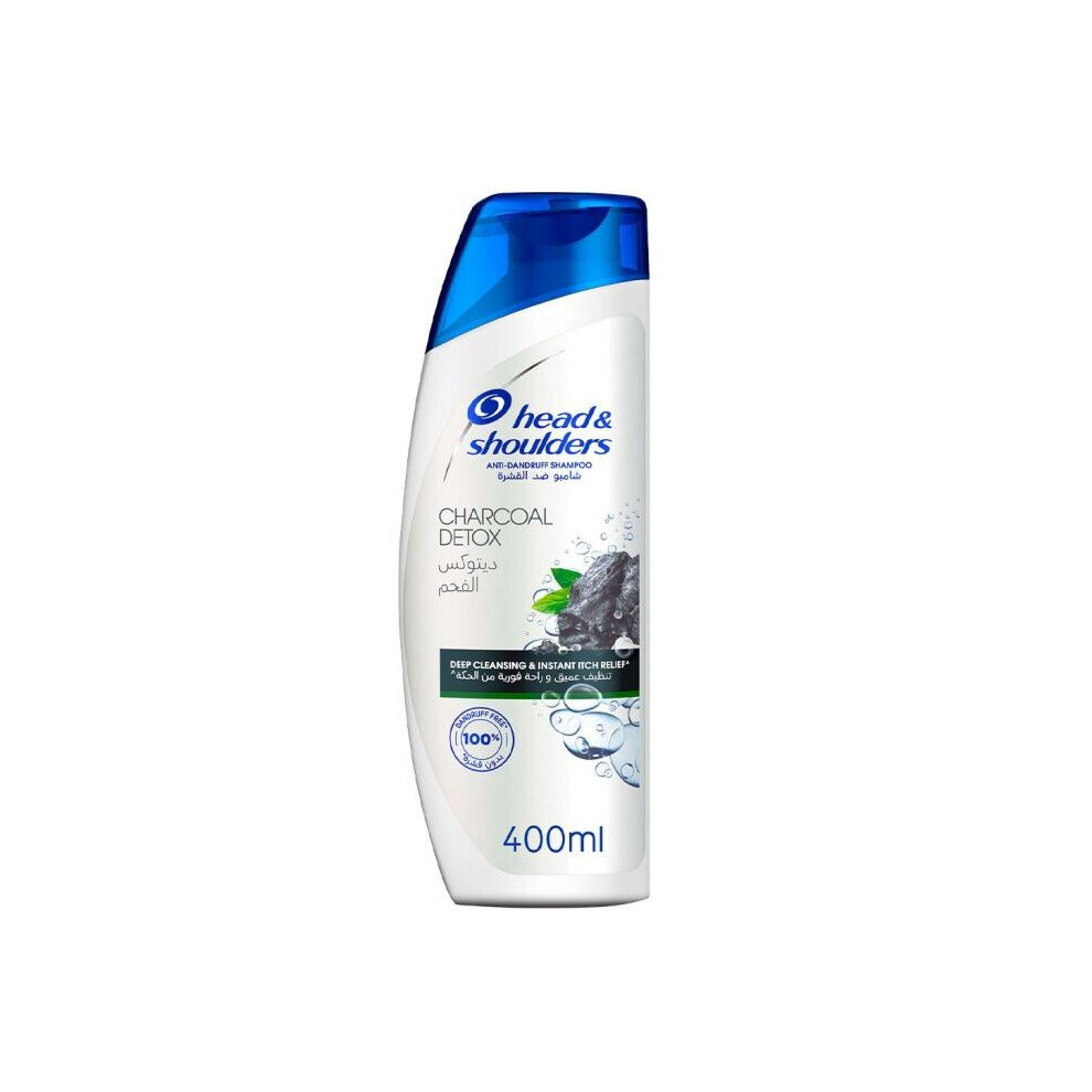 Head & Shoulders Charcoal Detox Anti-Dandruff Shampoo 400 mL