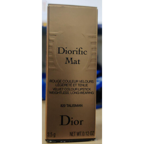 Dior Dior Diorific Mat Lipstick- 820 Talisman
