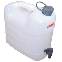 (Jerry Can Water Container Food Grade Plastic, with Tap 15L) Plastic Jerry Cans