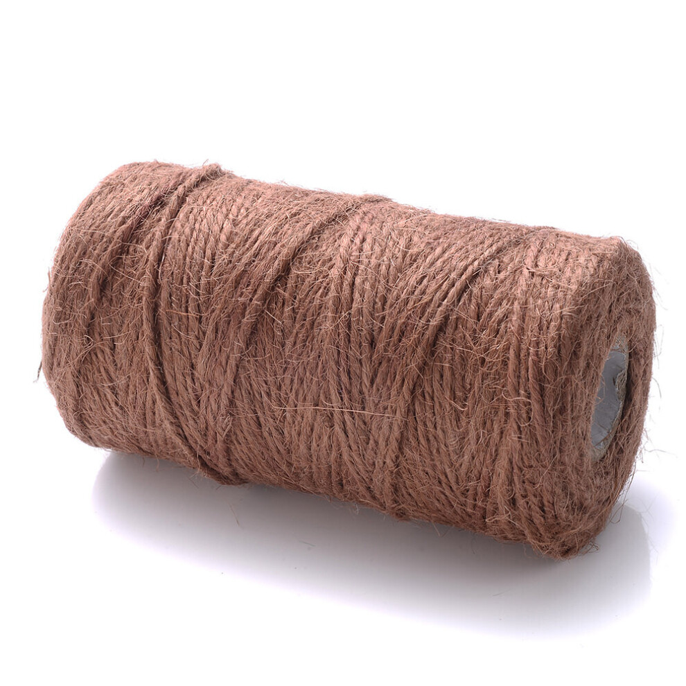 Length 100M Size 2Mm Multicolour Hemp Rope Weave Diy Packaging Rope Retro Decorations Photo Wall Hemp Rope Material 885486866711
