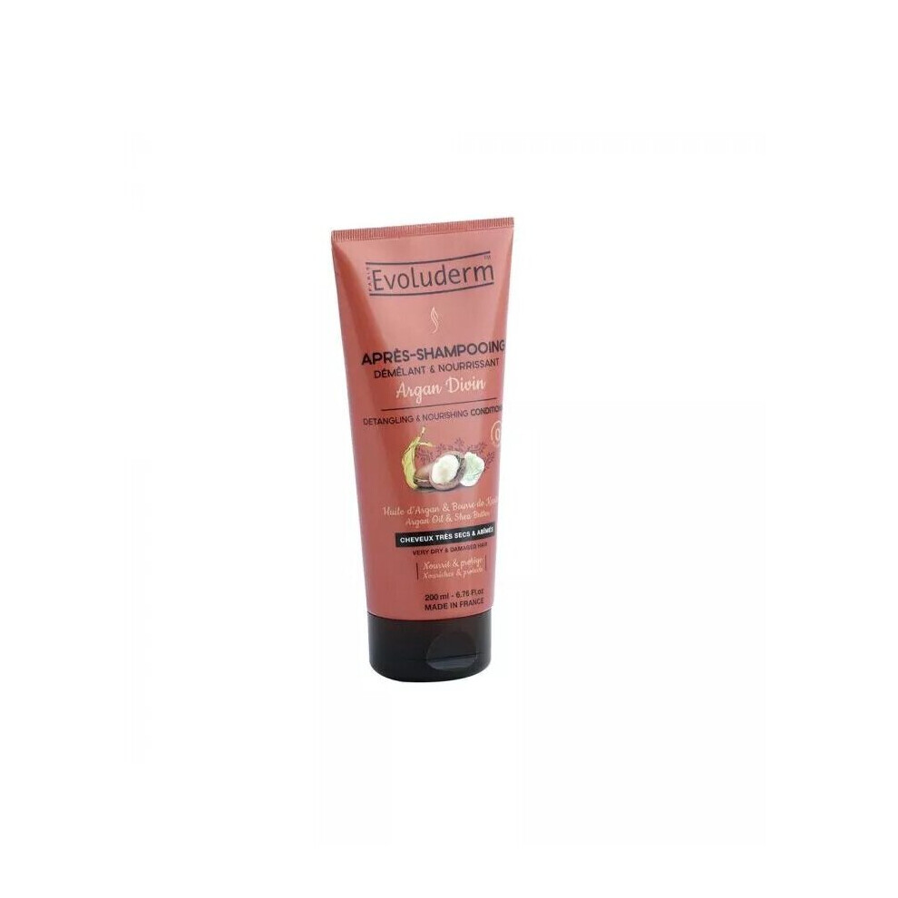 Evoluderm Argan Divin Detangling & Nourishing Conditioner 200 mL