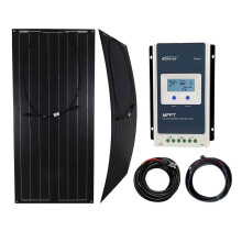 100w Flexible Solar Panel Charging Kit with MPPT Charger Controller
