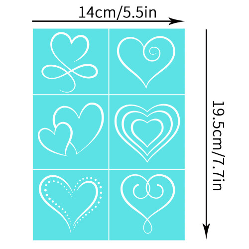 2pcs Self Adhesive Silk Screen Printing Stencil Deer Pattern Mesh Transfers Turquoise Adhesive Screen Printing Template 1