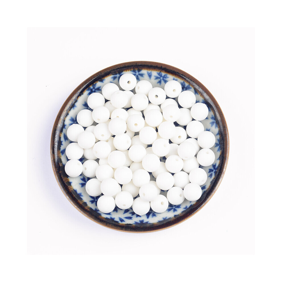12mm 30Pcs/Lot Baby Teether Safe Food Nursing Chewing Round Silicone Beads Baby Teething Beads for Pacifier Chain