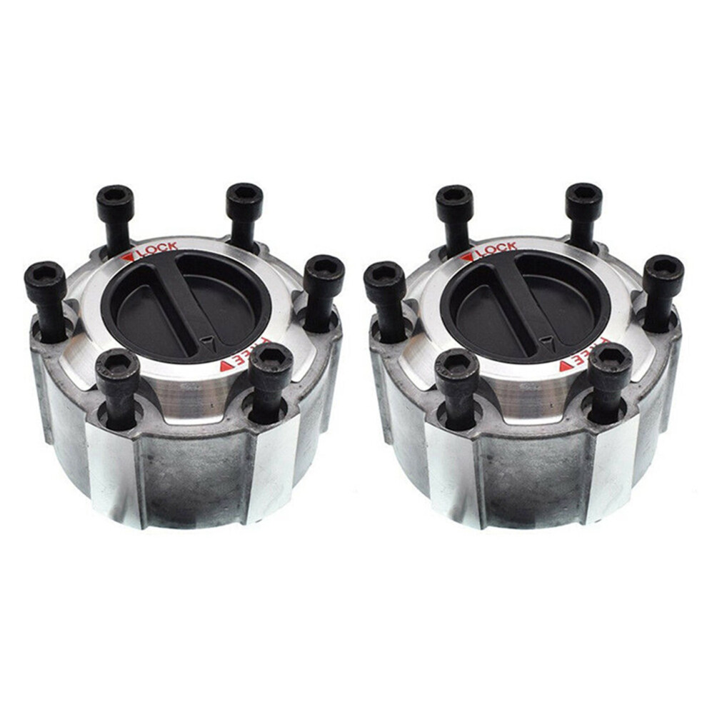2Pc Manual Locking Hub 28 Spline /Tooth For Pickup 1990-Up Navara D21/D22 4762103308303