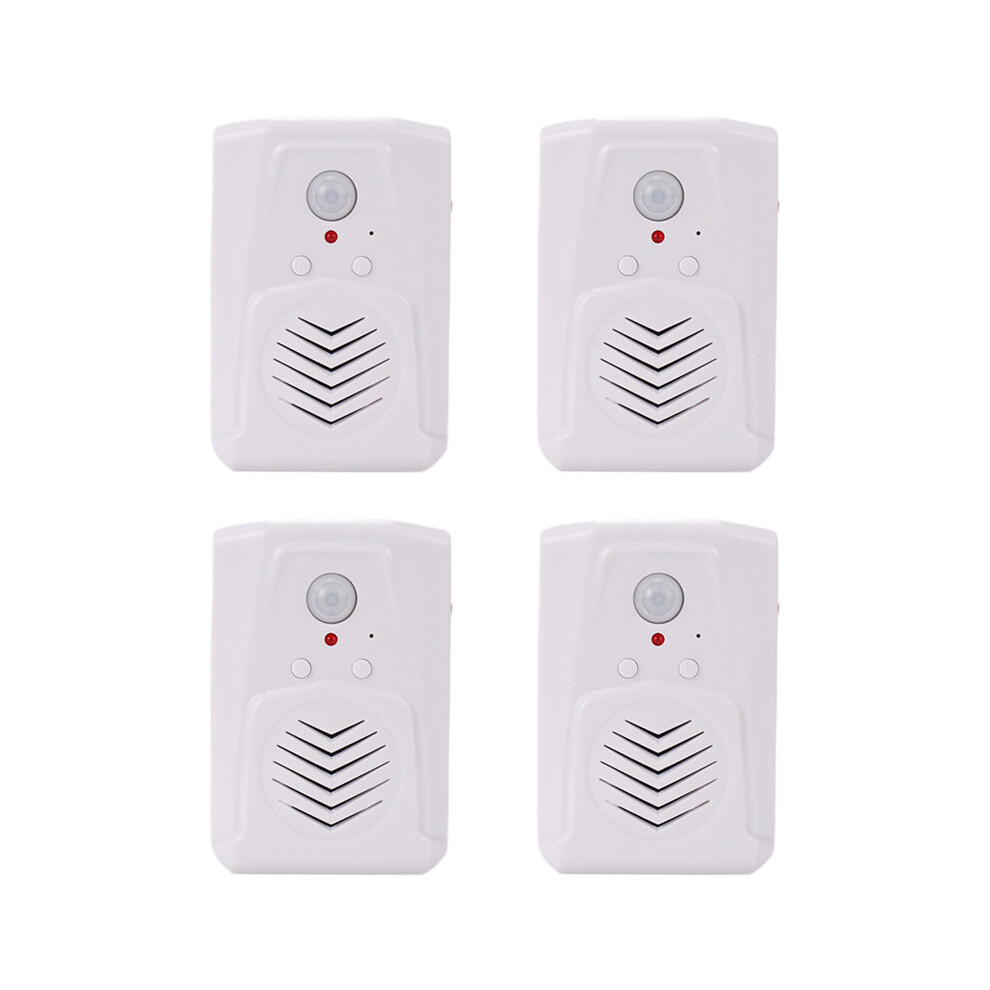 4X Sensor Motion Door Bell Switch Mp3 Infrared Doorbell Wireless Pir Motion Sensor Voice Prompter Welcome Door Bell 4762365754122