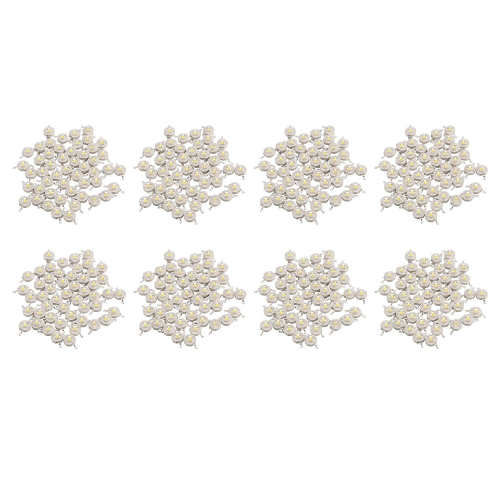 400Pcs 1W Diode Cool White Led Beads 1 Watt Lamp Chip 3V-3.4V 4762103320008