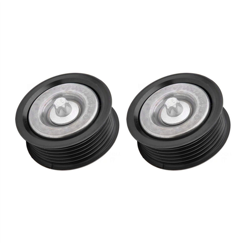 2X Belt Tensioner Idler Pulley 2722021019 For For C230 C320 E320 E500 S430 M272 M273 4762365755013