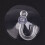 PVC Plastic Suction Cup Hook 40mm 24 Pcs Clear Blue 4