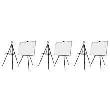 3X White Board Artist Telescopic Field Studio Painting Easel Tripod Display Stand