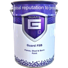 (Any RAL or British Standard Colour, 5 Litre) Fence & Shed Paint Water Based UV/Water Protection