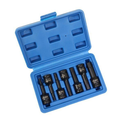 us pro US PRO Tools 7pc 3/8" DR Impact Hex Bit Sockets Set H4 - H12 3989 1