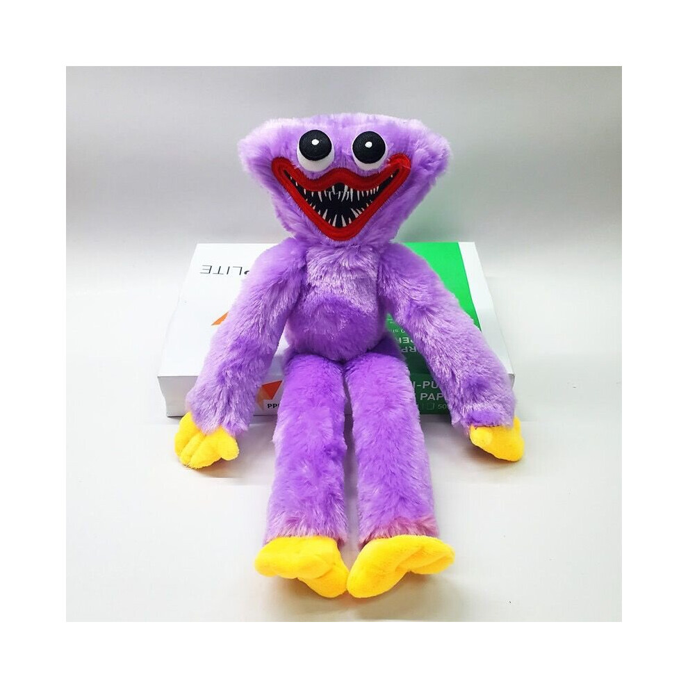 (Purple) 40Cm Poppy Playtime Huggy Wuggy Plush Stuffed Doll Purple