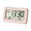 (Red) Large LCD Screen Electronic Clock Thermometer 1