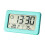 (Blue) Large LCD Screen Electronic Clock Thermometer 1